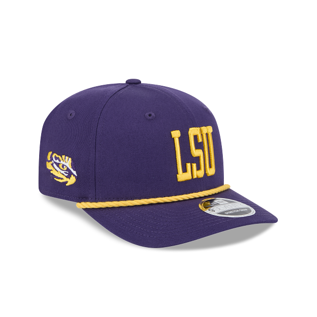 LSU Tigers - NCAA 9seventy Perform Stretch Snap Adjustable Hat, New Era
