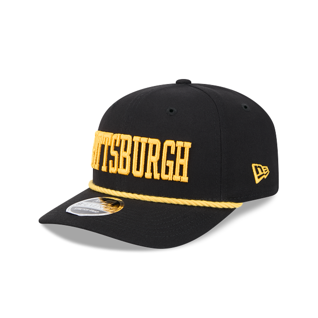 Pittsburgh Steelers - NFL 9Seventy Woodmark Stretch-Snap Hat, New Era