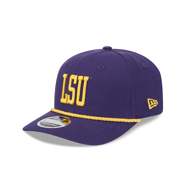 LSU Tigers - NCAA 9seventy Perform Stretch Snap Adjustable Hat, New Era