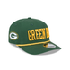 Green Bay Packers - 9Seventy Green Stretch-Snap Hat, New Era