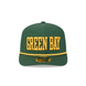 Green Bay Packers - 9Seventy Green Stretch-Snap Hat, New Era