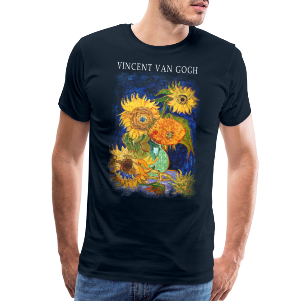 Van Gogh Five Sunflowers 1888, Artwork T-Shirt