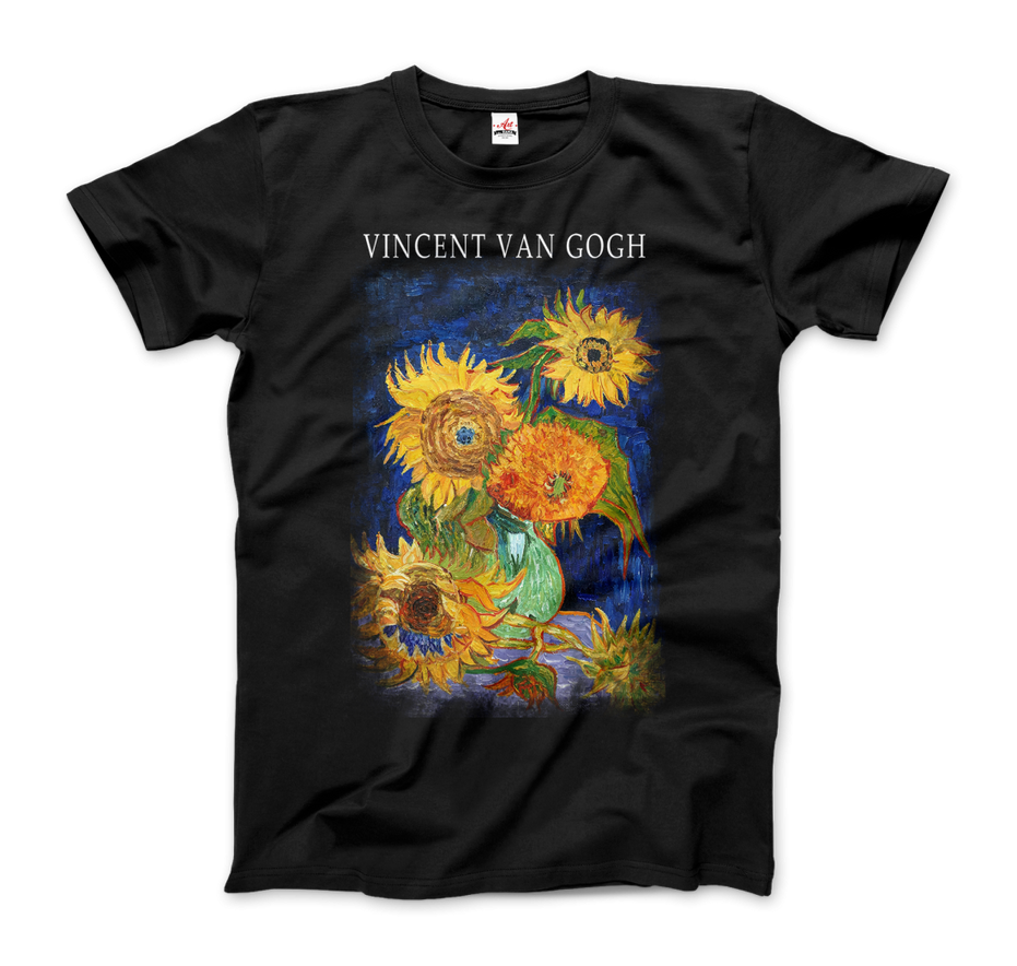 Van Gogh Five Sunflowers 1888, Artwork T-Shirt
