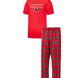 Georgia Bulldogs - Badge Top & Pant Pajama Set