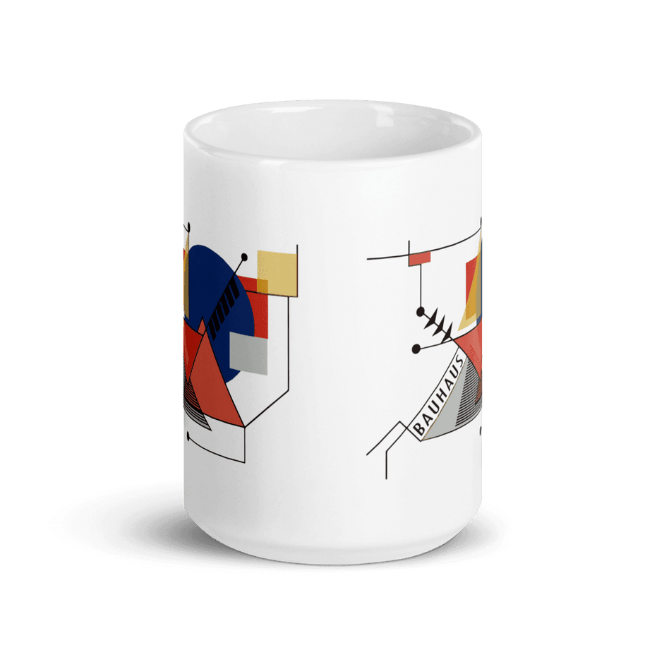 Walter Gropius Bauhaus Geometry Artwork Mug