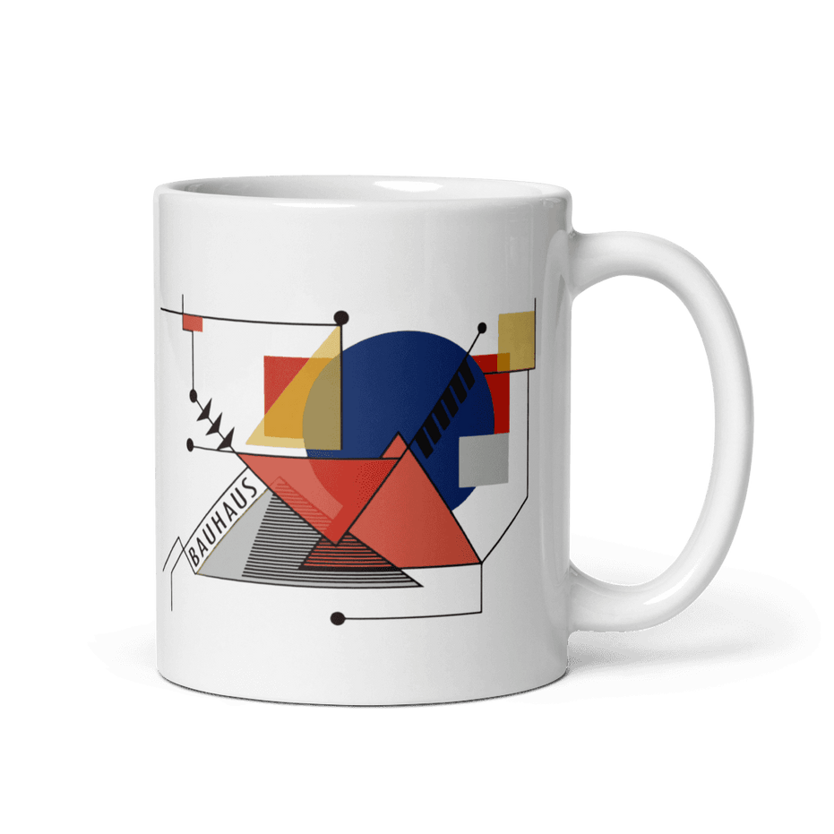 Walter Gropius Bauhaus Geometry Artwork Mug
