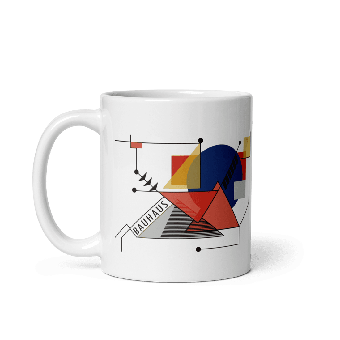 Walter Gropius Bauhaus Geometry Artwork Mug