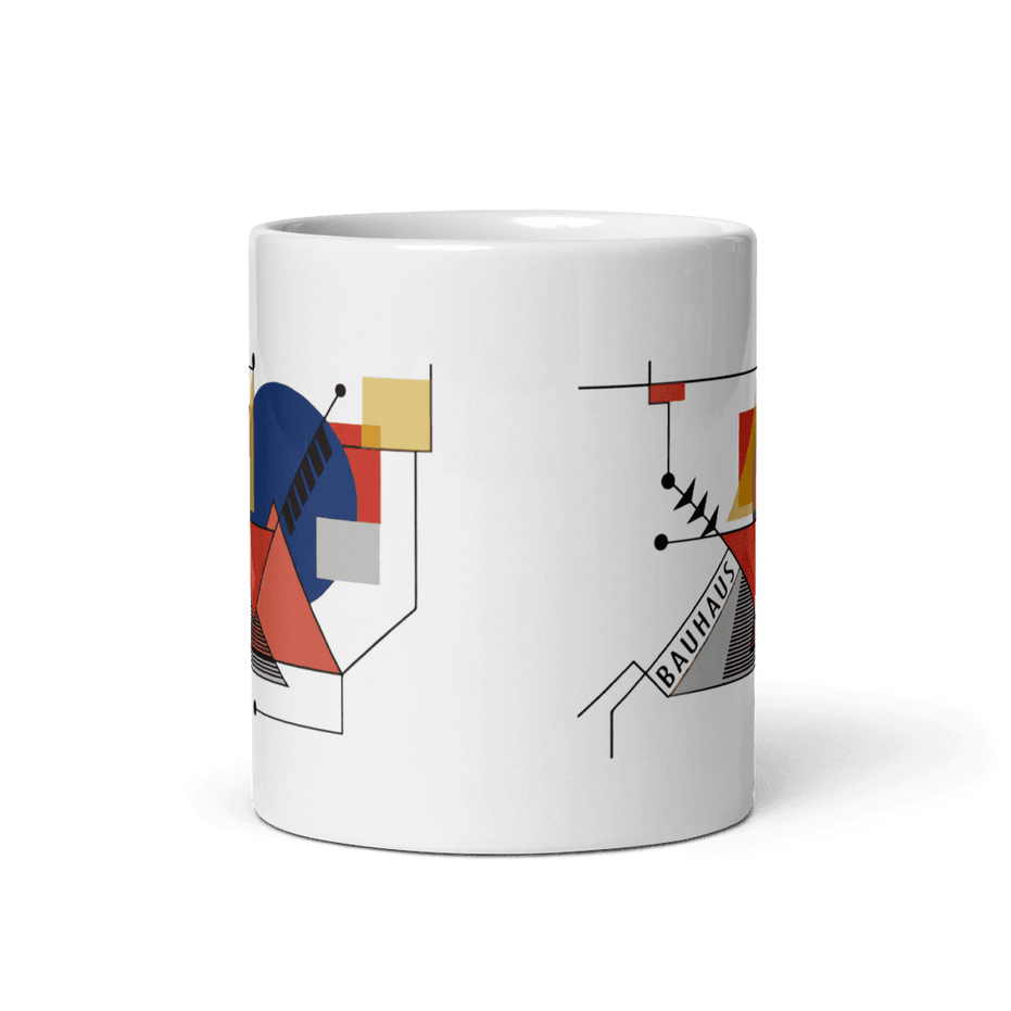 Walter Gropius Bauhaus Geometry Artwork Mug