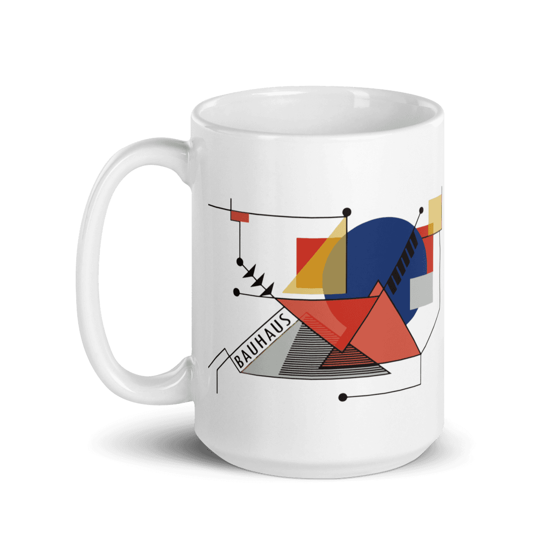Walter Gropius Bauhaus Geometry Artwork Mug