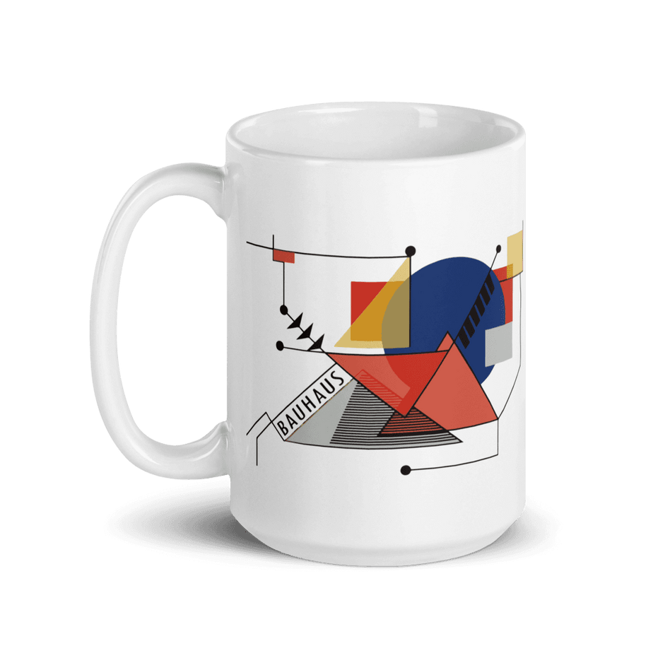 Walter Gropius Bauhaus Geometry Artwork Mug