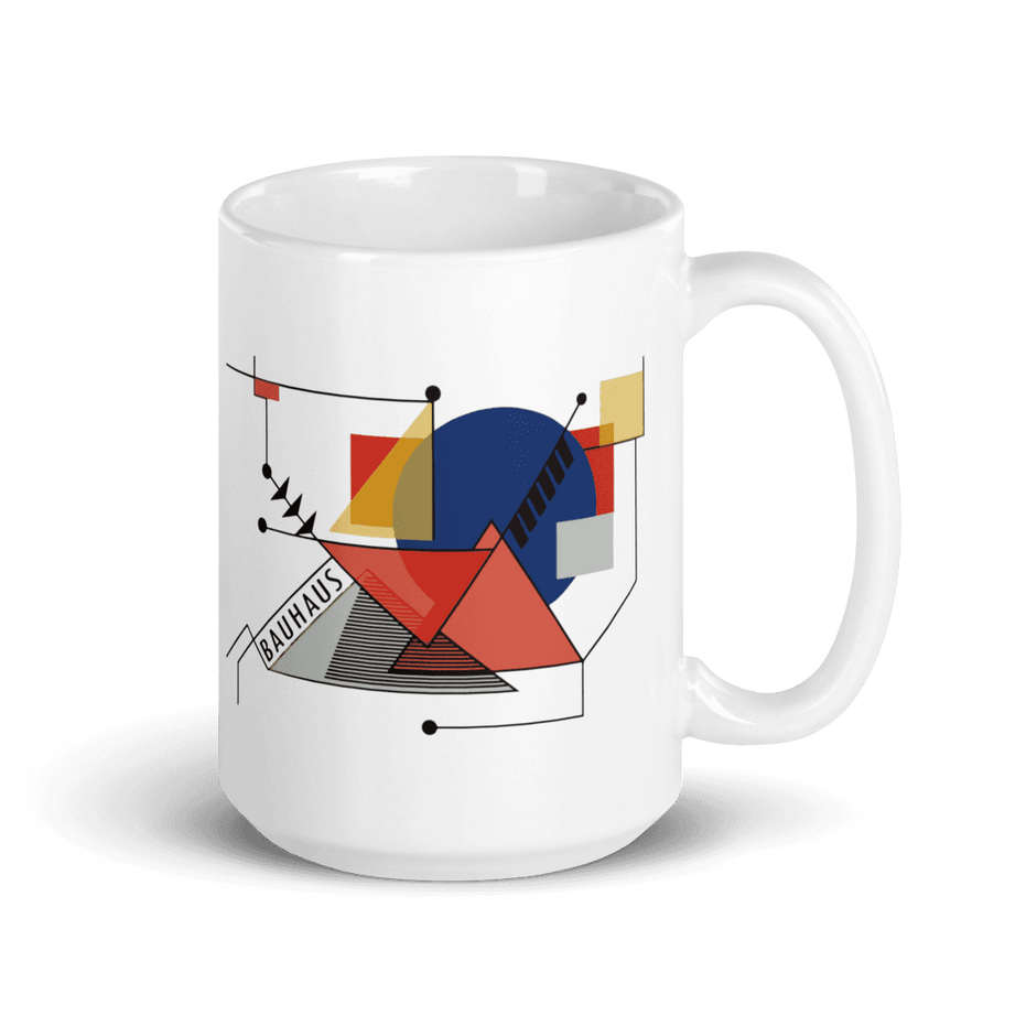 Walter Gropius Bauhaus Geometry Artwork Mug