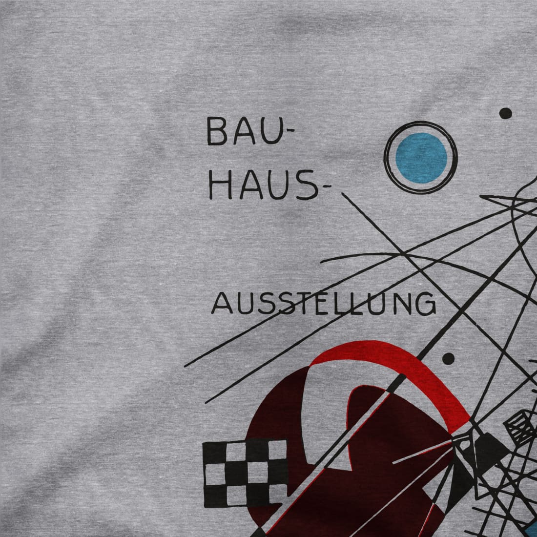 Wassily Kandinsky Bauhaus Exhibition Artwork T-Shirt