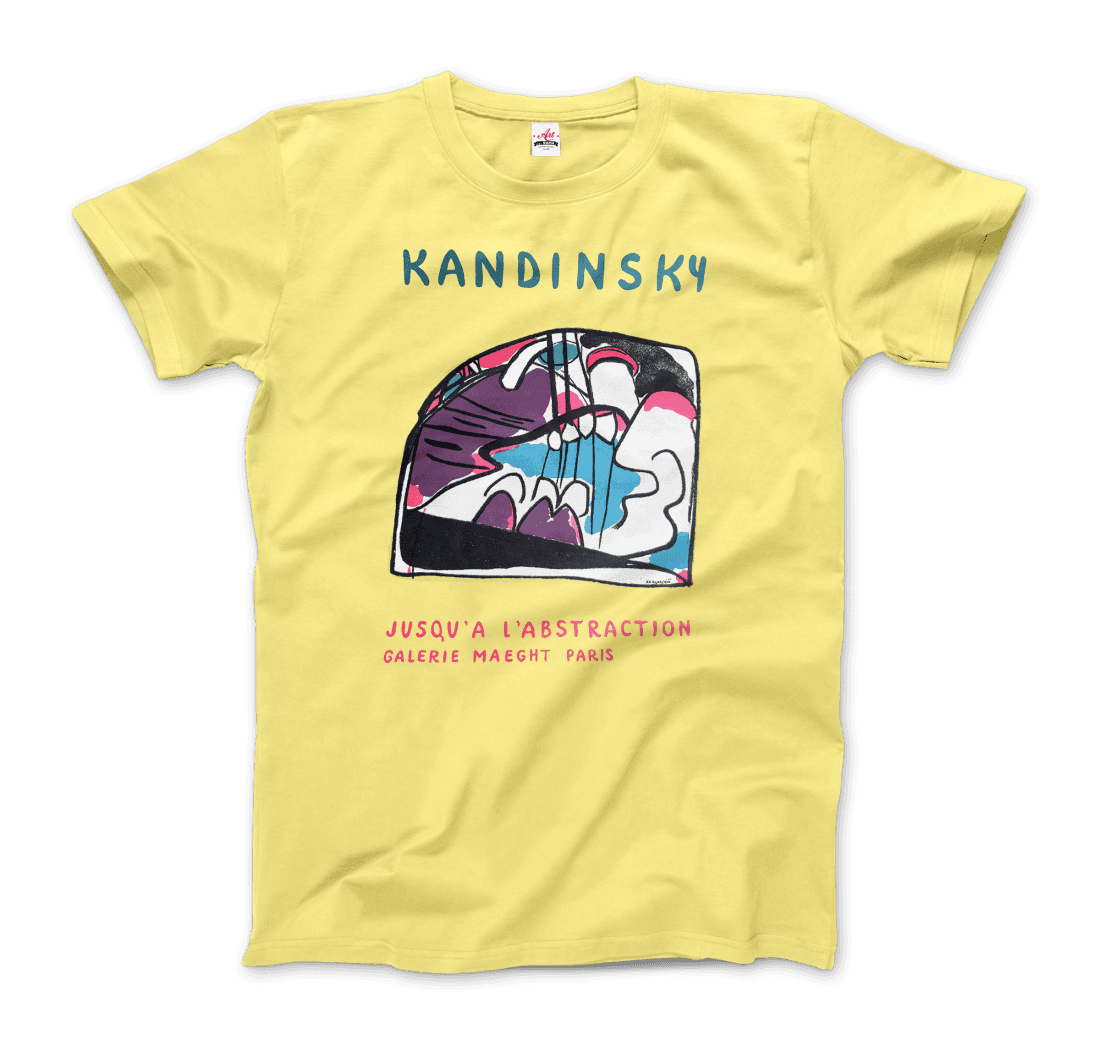 Wassily Kandinsky Jusqu'a L'abstraction 1960 Artwork T-Shirt