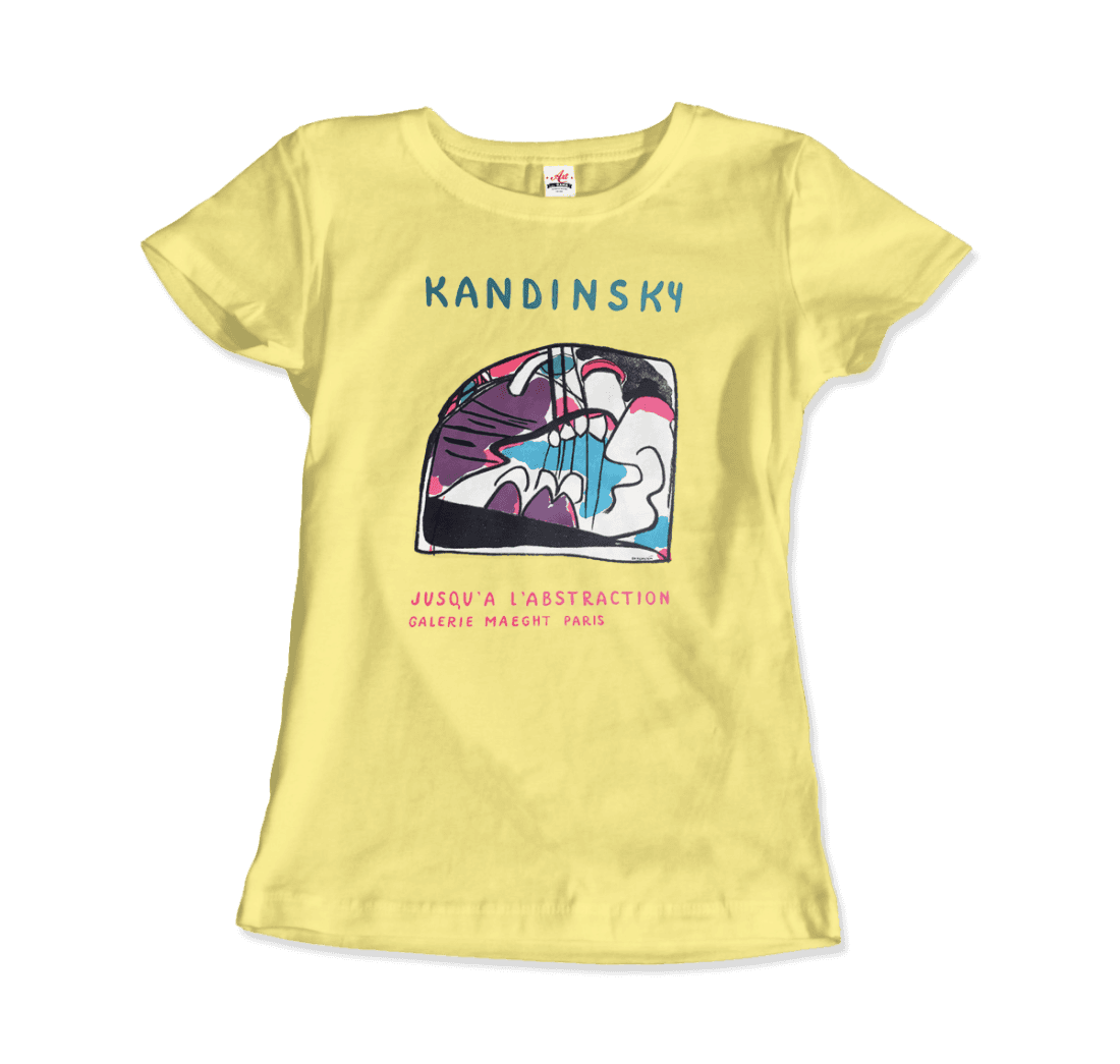 Wassily Kandinsky Jusqu'a L'abstraction 1960 Artwork T-Shirt