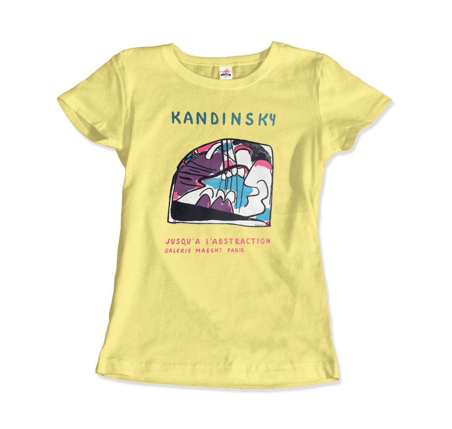 Wassily Kandinsky Jusqu'a L'abstraction 1960 Artwork T-Shirt
