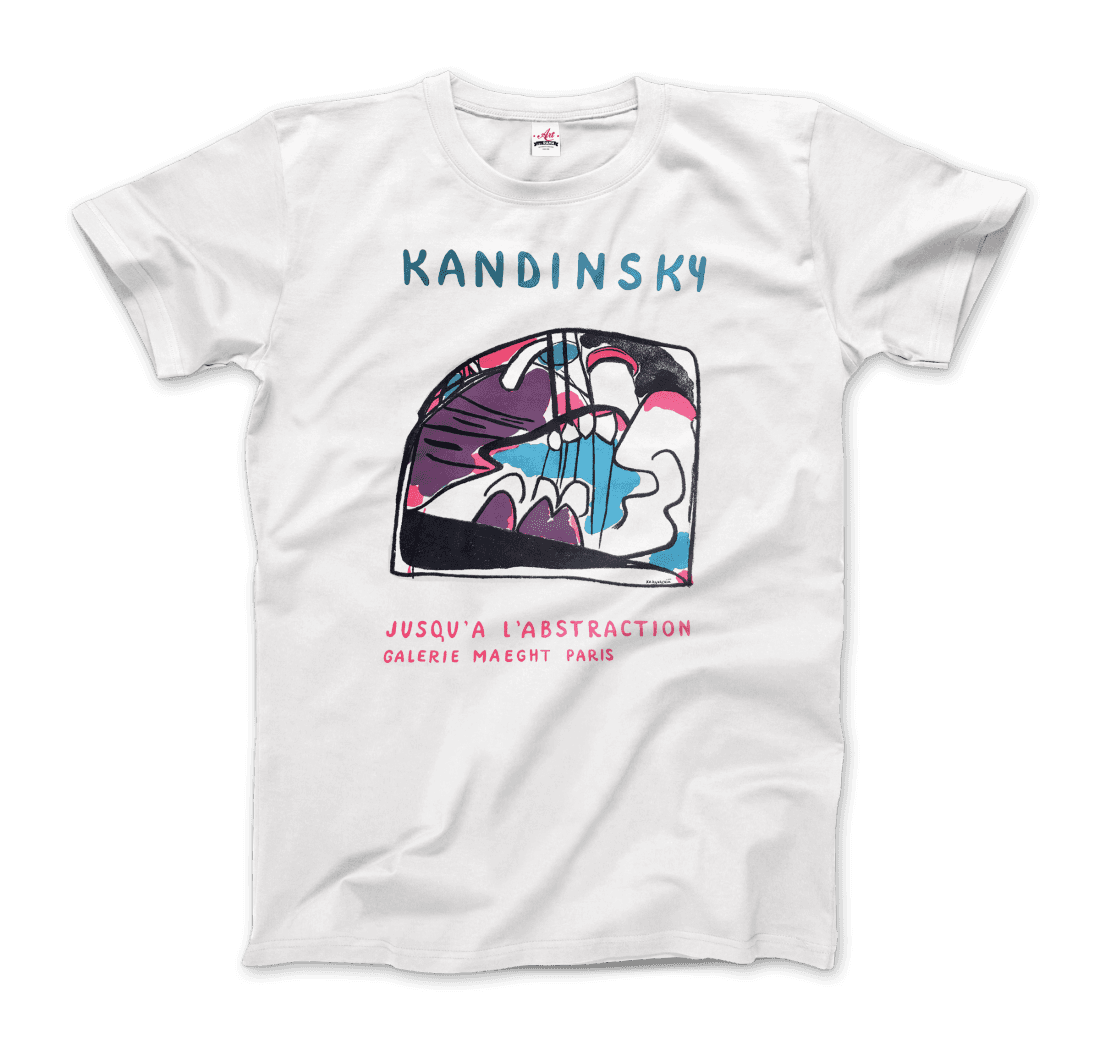 Wassily Kandinsky Jusqu'a L'abstraction 1960 Artwork T-Shirt