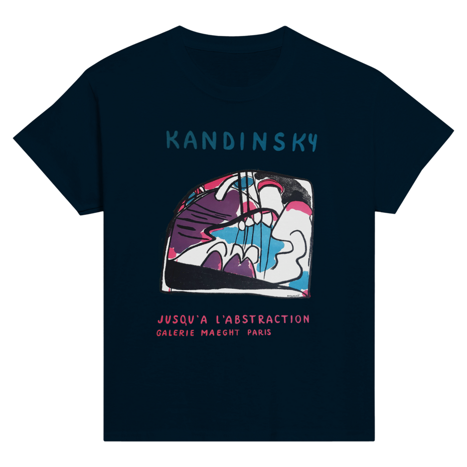 Wassily Kandinsky Jusqu'a L'abstraction 1960 Artwork T-Shirt