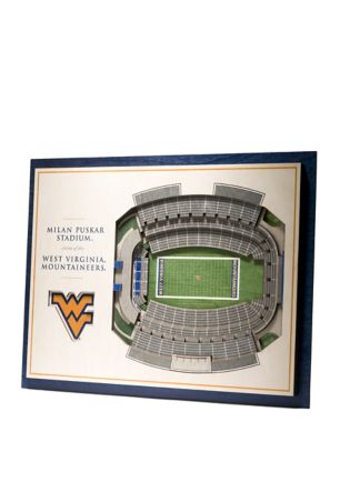 West Virginia Mountaineers - 3D StadiumViews Wall Art