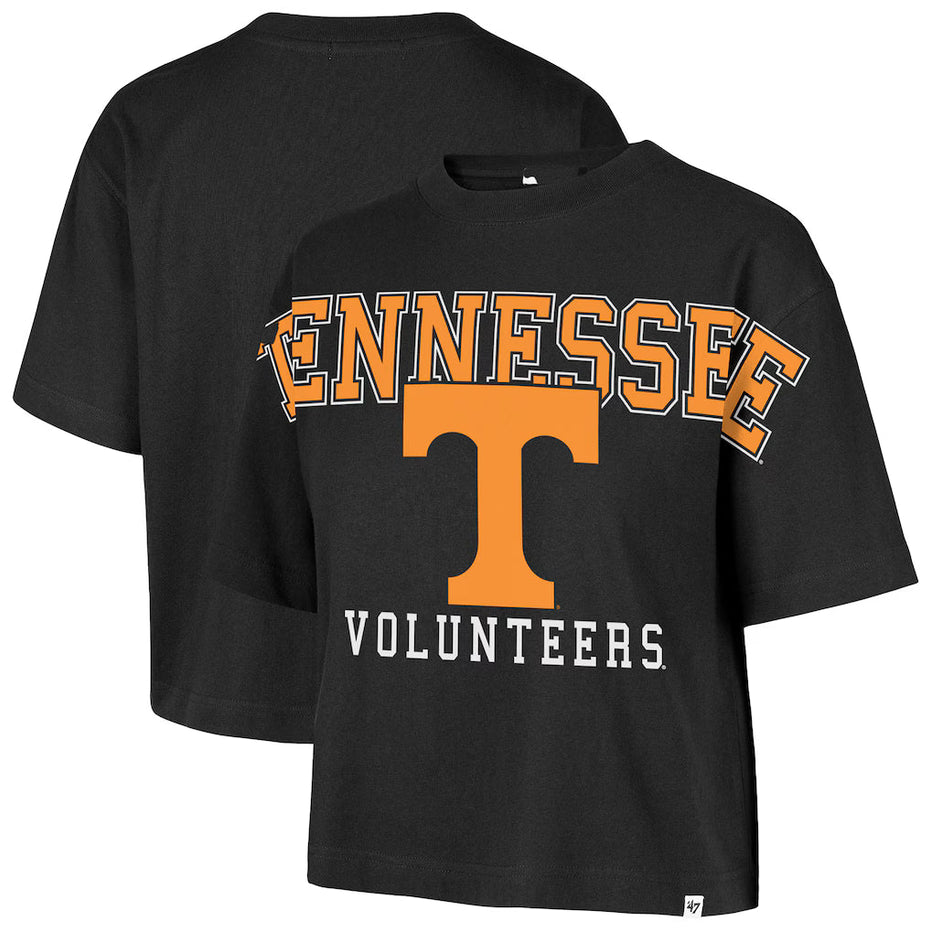 Tennessee Volunteers - NCAA Outreach City Relaxed Cropped Tee Women's T-Shirt, '47 Brand