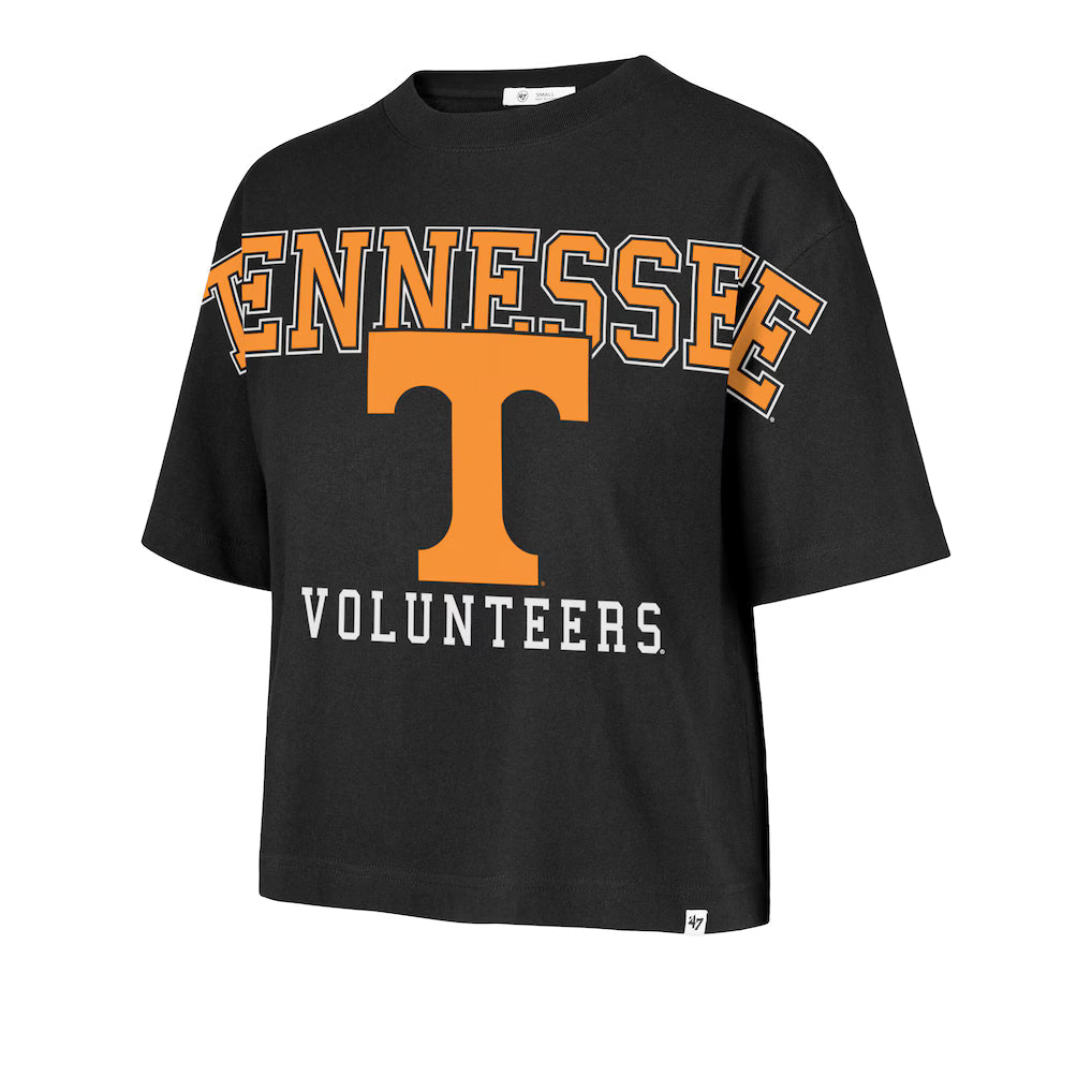 Tennessee Volunteers - NCAA Outreach City Relaxed Cropped Tee Women's T-Shirt, '47 Brand