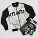 Atlanta Kimante Black AOP Bomber Jacket