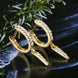 Moissanite 925 Sterling Silver Huggie Drop Earrings