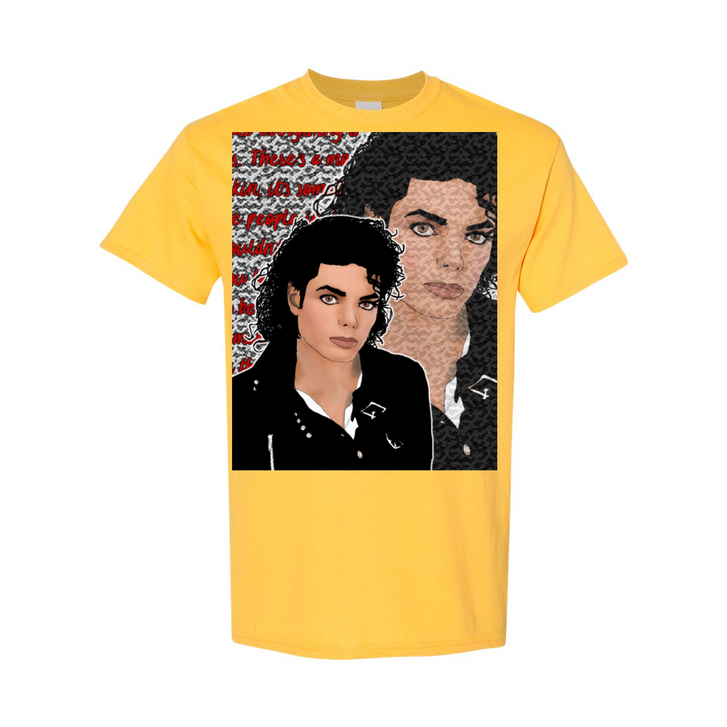 Kimante Michael Jackson Heavy Cotton T-Shirt - Kimante Discounted Fashionionable clothing 