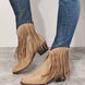 Legend Women's Fringe Cowboy Western Ankle Boots