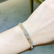 1.8 Carat Moissanite 925 Sterling Silver Bracelet