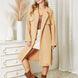 Culture Code Full Size Tied Trench Coat with Pockets