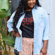 Simply Love Full Size SUPERWOMAN Short Sleeve T-Shirt