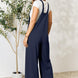 Double Take Full Size Wide Strap Overall with Pockets