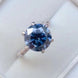 5 Carat Moissanite 925 Sterling Silver Ring