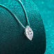 1 Carat Moissanite 925 Sterling Silver Necklace