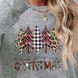 MERRY CHRISTMAS Round Neck Long Sleeve Sweatshirt