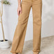 RISEN Full Size Fringe Hem Wide Leg Jeans