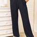 Basic Bae Full Size Soft Rayon Drawstring Waist Pants with Pockets