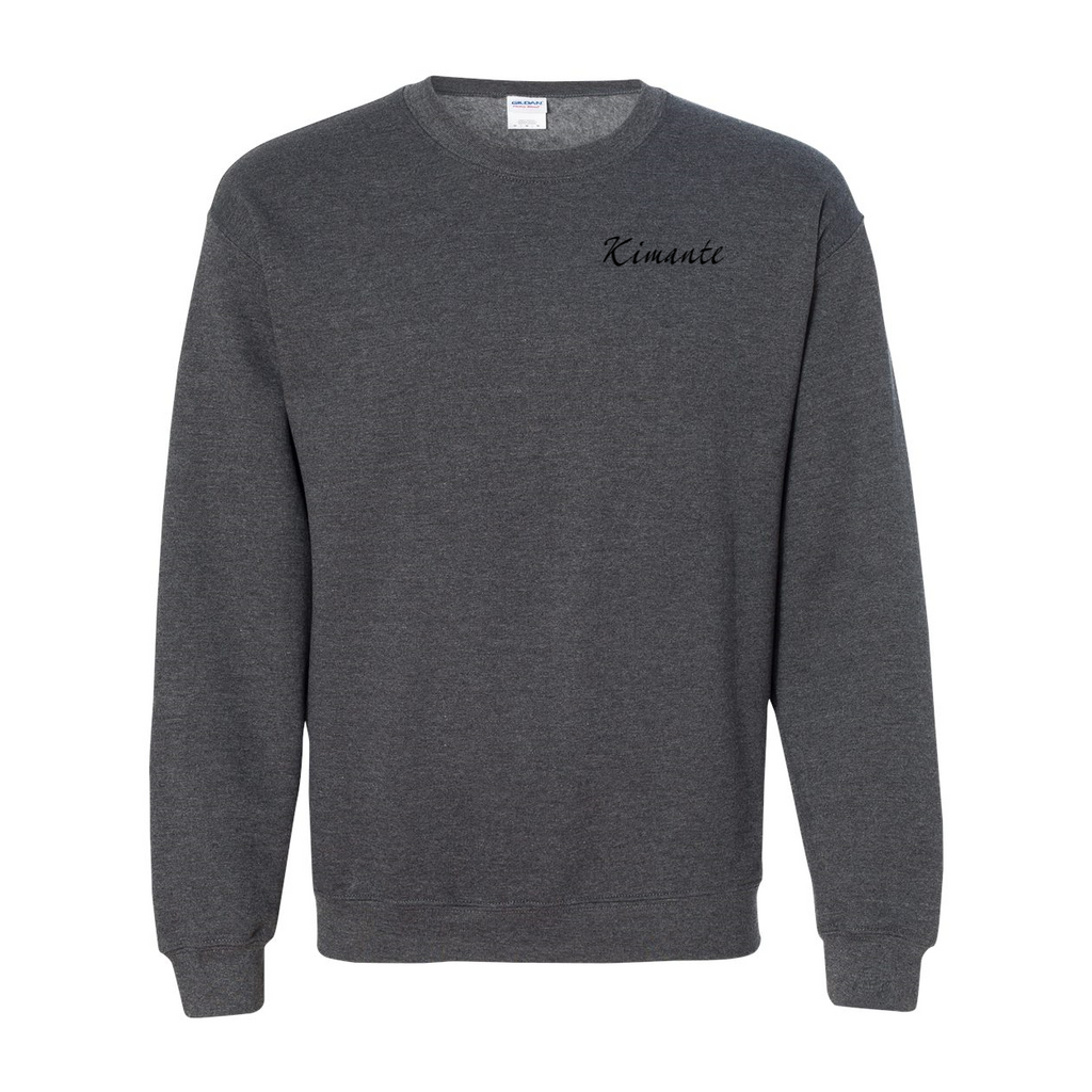 Kimante Black Logo Crewneck Sweatshirt - Kimante Discounted Fashionionable clothing 