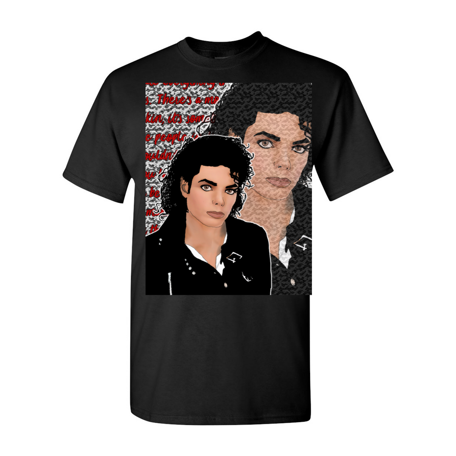 Kimante Michael Jackson Heavy Cotton T-Shirt - Kimante Discounted Fashionionable clothing 
