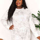 Double Take Floral Long Sleeve Top and Shorts Loungewear Set