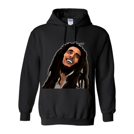 Heavy Blend Kimante Bob Marley Hoodie - Kimante Discounted Fashionionable clothing 