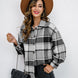 Plaid Button-Down Jacket