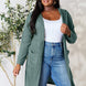 Basic Bae Full Size Ribbed Open Front Long Sleeve Cardigan