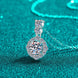 1 Carat Moissanite 925 Sterling Silver Necklace