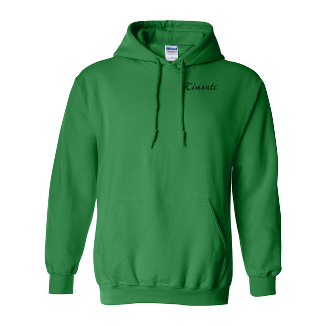 Kimante Black Logo Hooded Sweatshirt - Kimante Discounted Fashionionable clothing 