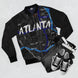 Atlanta Kimante All Black Black Sleeves AOP Bomber Jacket