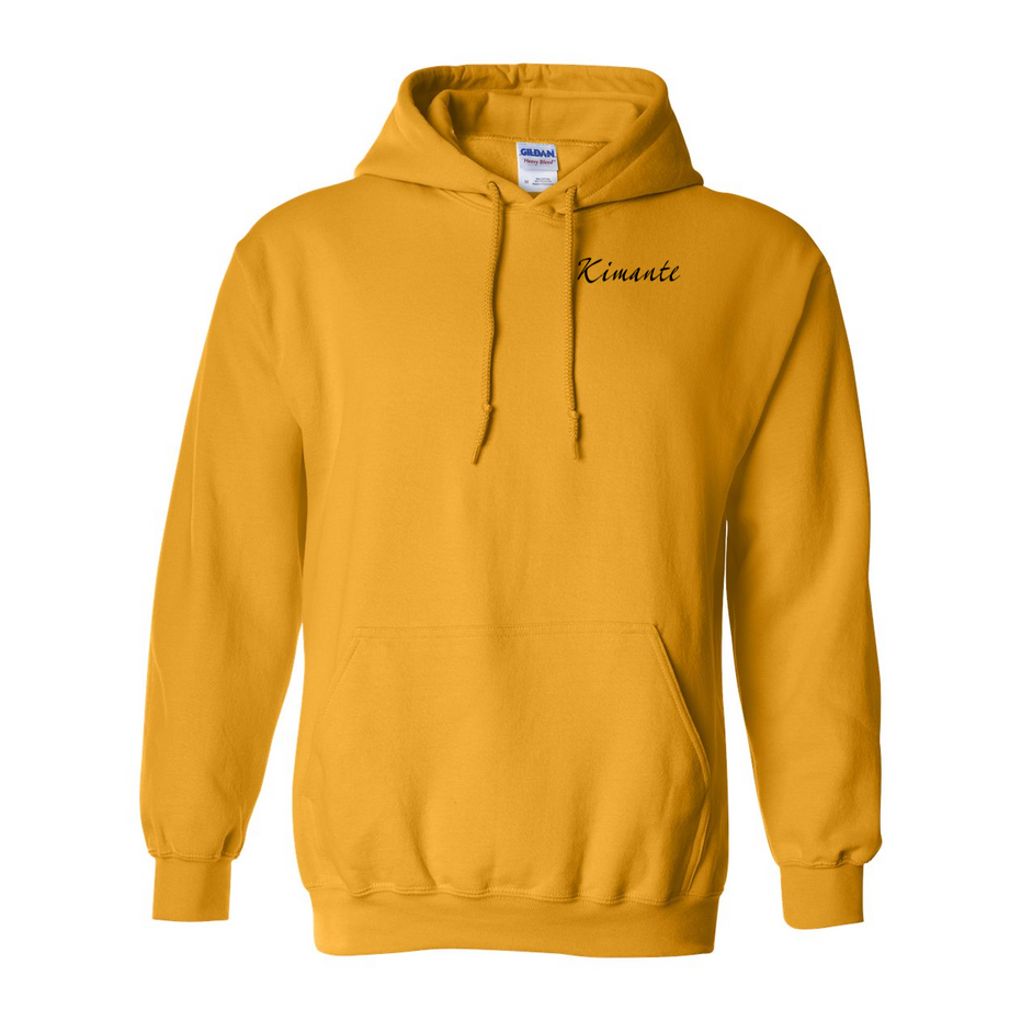 Kimante Black Logo Hooded Sweatshirt - Kimante Discounted Fashionionable clothing 