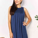 Double Take Round Neck Sleeveless Mini Dress