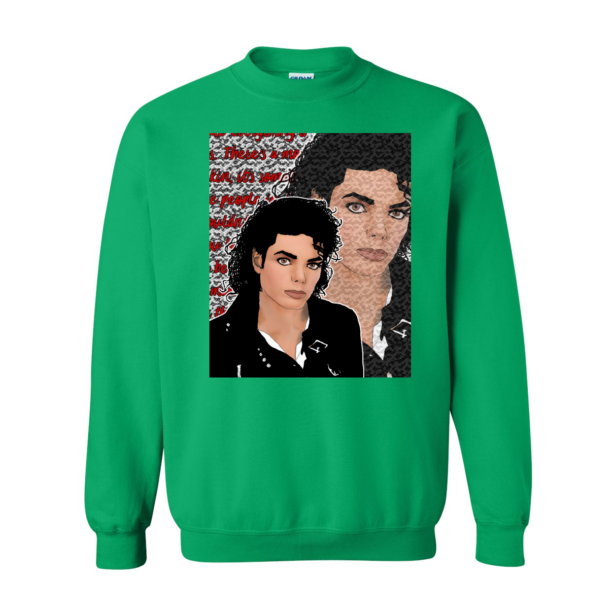 Kimante Michael Jackson Crewneck Sweatshirt - Kimante Discounted Fashionionable clothing 