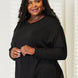 Double Take Seam Detail Round Neck Long Sleeve Top